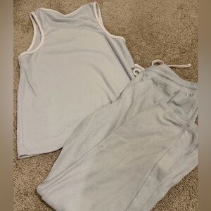 Lucky Brand 2-Piece Terry Pajama Set Size Small